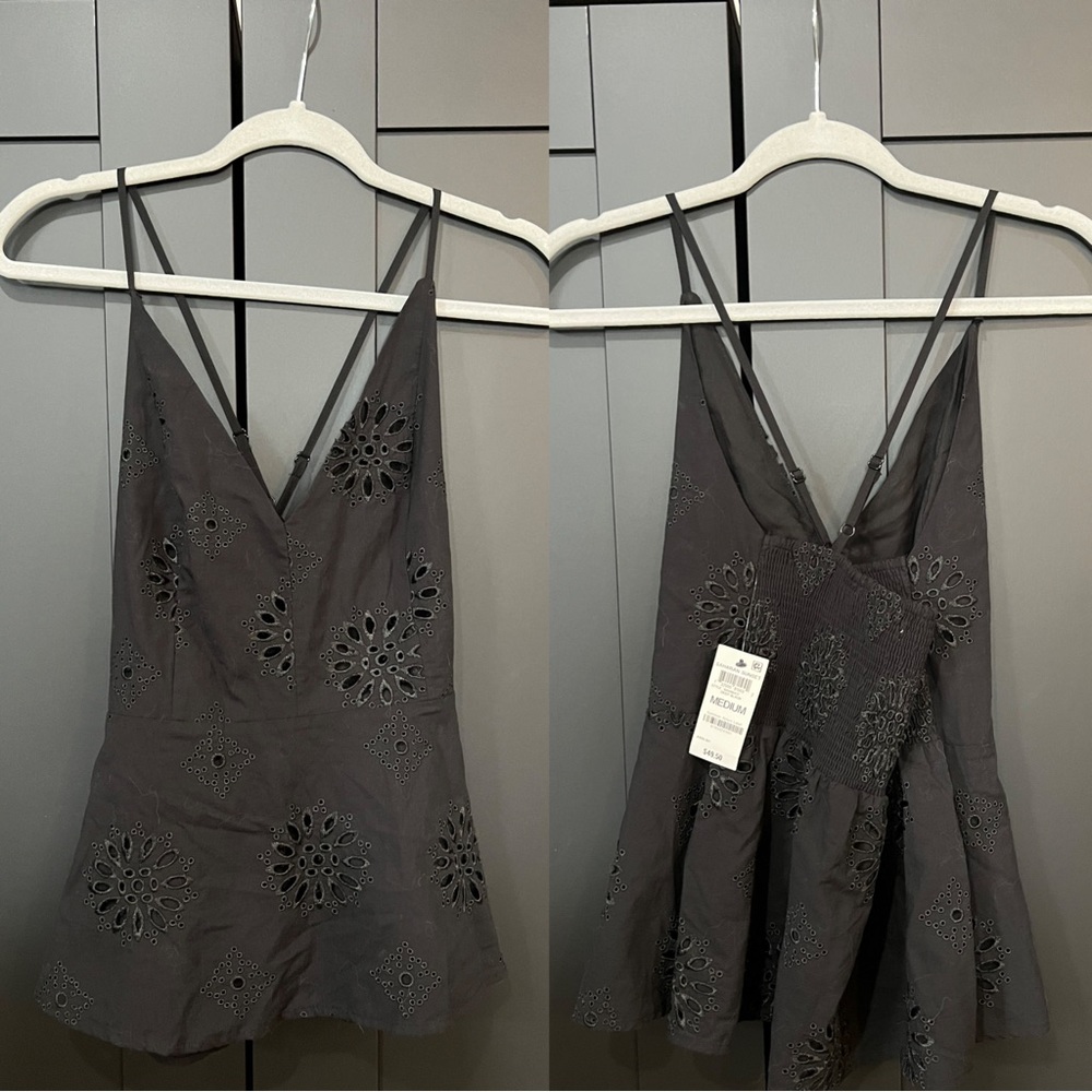 NWT eyelet tank